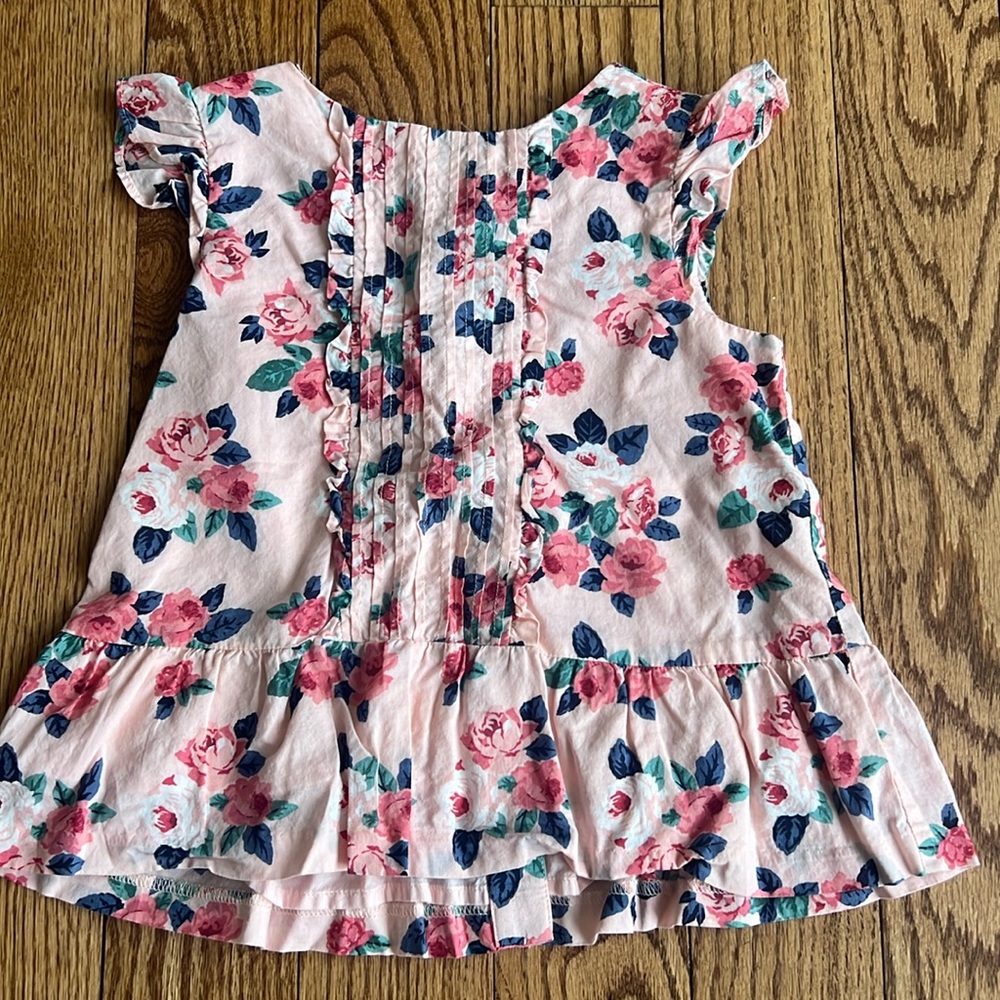 Pretty floral Janie and Jack shirt